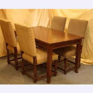 实木 美式家具 美式乡村 餐桌 餐椅