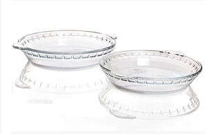 高硼硅耐热玻璃碗、微波炉烤箱专用玻璃餐具、10、9寸鲍鱼盘烤盘