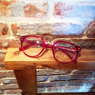 BGWG 2015春夏新款黑色框架眼镜潮流文艺铆钉平光镜男女式护目镜