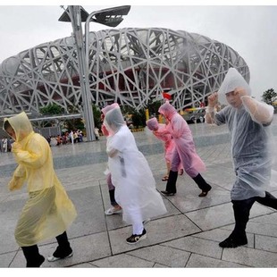 御恋馨一次性轻便雨衣便携式男女雨衣透明雨披户外旅行旅游必备