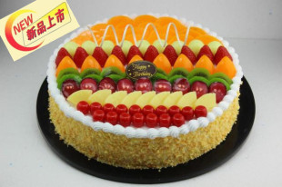 精美水果蛋糕模型 仿真蛋糕 蛋糕样品 蛋糕模型 婚庆节庆店庆蛋糕