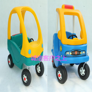 气堡儿童游戏塑料玩具幼儿园公主车小房车金龟车扭扭助力学步车