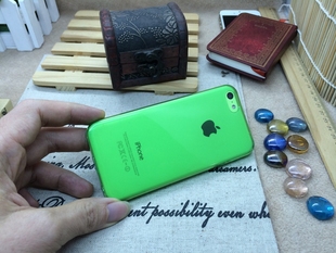 EIMO苹果iPhone5c手机保护壳5c韩国保护套全包软壳自带防尘塞