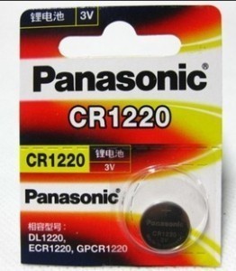 Panasonic松下CR1220纽扣电池3V锂CR1220促销特价