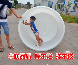 厂家直销 M1000L塑料白桶圆桶牛筋水桶1吨化工桶盆储水桶腌菜桶