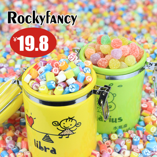 Rocky Fancy定制进口年货手工糖果创意水果软糖零食礼物批发 包邮