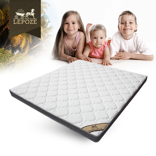 天然椰棕全山棕垫儿童床垫环保乳胶床垫席梦思1.2米 1.8米硬定做