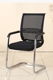 安徽合肥办公家具高档电镀钢架弓形网布会议椅新款简约时尚办公椅