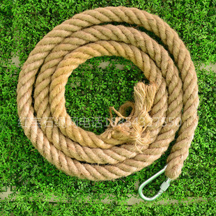 包邮爬绳 攀爬绳臂力锻炼 2.5米爬杆爬绳 麻绳爬绳 爬绳健身路径