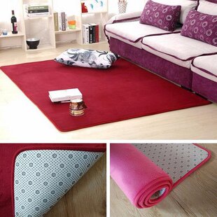 特价加厚简约纯色珊瑚绒客厅地毯卧室茶几床边毯满铺地毯地垫定制