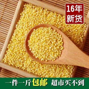 1斤包邮 小米杂粮500g 黄小米月子米 东北有机农家小黄米赤峰小米