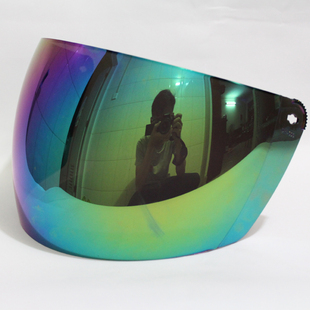 摩托车头盔镜片防紫外线防晒镜片 头盔电动车挡风镜片配件镜片