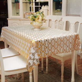 新品餐桌台布 长方形布餐桌布艺椅套套装台布 电脑 桌布台布防水