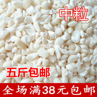 广西特产 忻城糯玉米粒 纯天然五谷杂粮玉米渣糯玉米头500g中粒