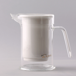 德化白瓷耐高温红茶具 陶瓷过滤内胆茶壶泡茶器
