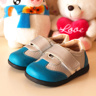 小蓝羊 秋款2-4岁男女童皮鞋宝宝鞋子儿童真皮内里单鞋 121017