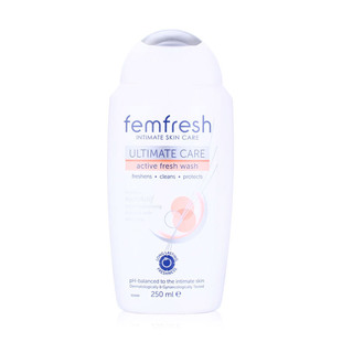 英国Femfresh女性洗护液私处护理洗液白百合温和抑菌止痒250ml