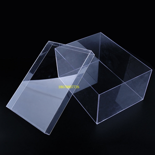 精品亚克力收纳盒高透明防潮防尘亚克力鞋盒有机玻璃盒可定制尺寸