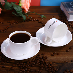 特价 咖啡杯 单品咖啡杯 红茶杯180毫升 杯子 高档骨质瓷定制LOGO