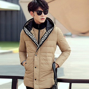 冬季新款男式韩版修身羽绒服