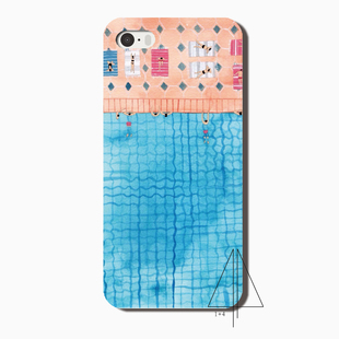 【1加4】华为Mate8手机壳定制 Mate8游泳池水硬壳软壳全包硅胶