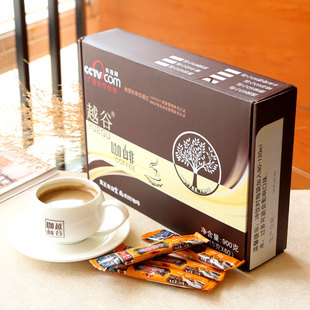 越谷云南小粒咖啡原味口味900克60条装特产三合一速溶咖啡粉包邮